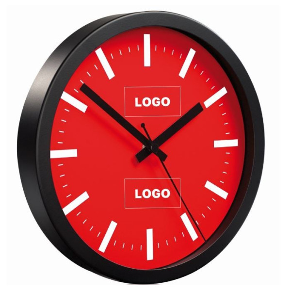 Horloge murale publicitaire "MIAMI" avec 13 couleurs