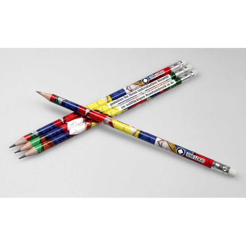 Crayon de golf avec gomme, personnalisé jusqu'en quadri