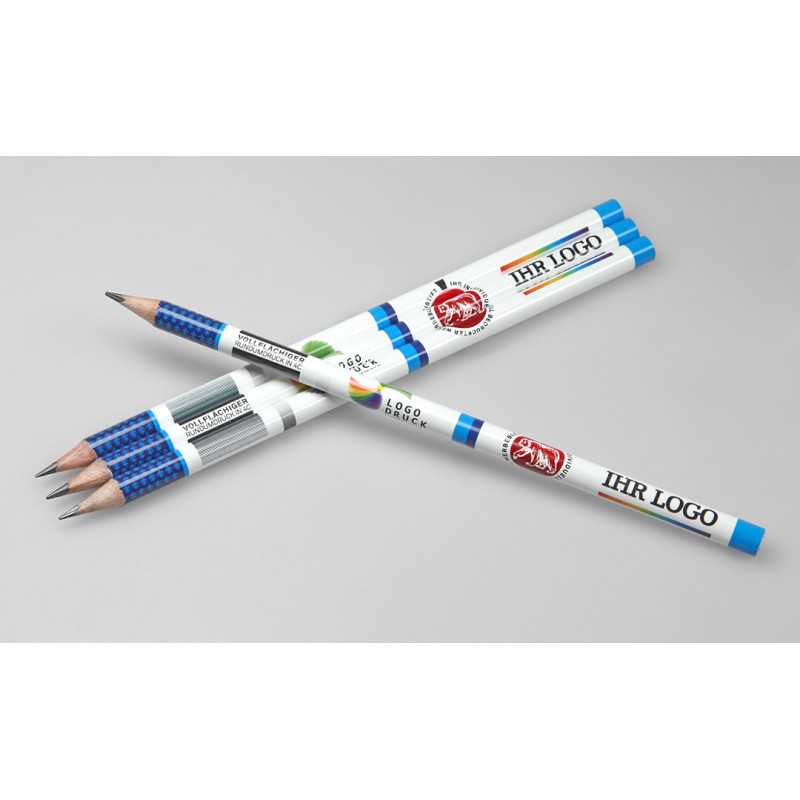 Crayon de papier personnalisé. Crayons de bois publicitaire avec logo