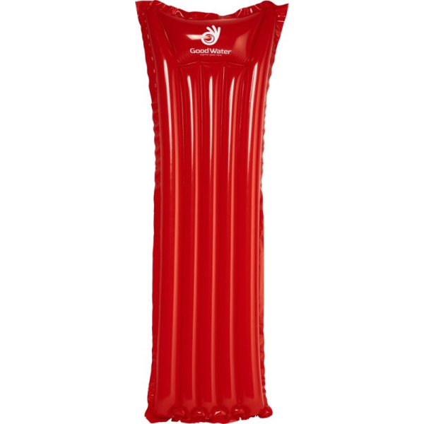 Matelas gonflable de piscine personnalisé rouge