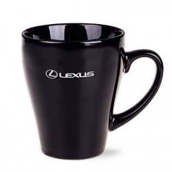 Mug personnalisable noir intégral avec marquage logo "SOBER" sur cadeauweb