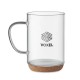 Mug personnalisable verre et liège "TOLAM" Cadeauweb