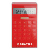 Calculatrice solaire personnalisée avec logo en quadri sur Cadeauweb - REFLECTS REEVES-SAN LORENZO