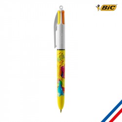 stylo BIC 4 couleurs shine (brillant) personnalisable