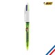 Stylo BIC® 4 Couleurs Fluo Bille