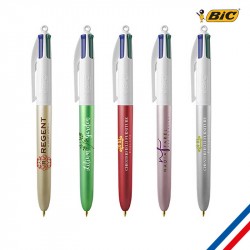 Stylo BIC 4 Couleurs Glacé personnalisé