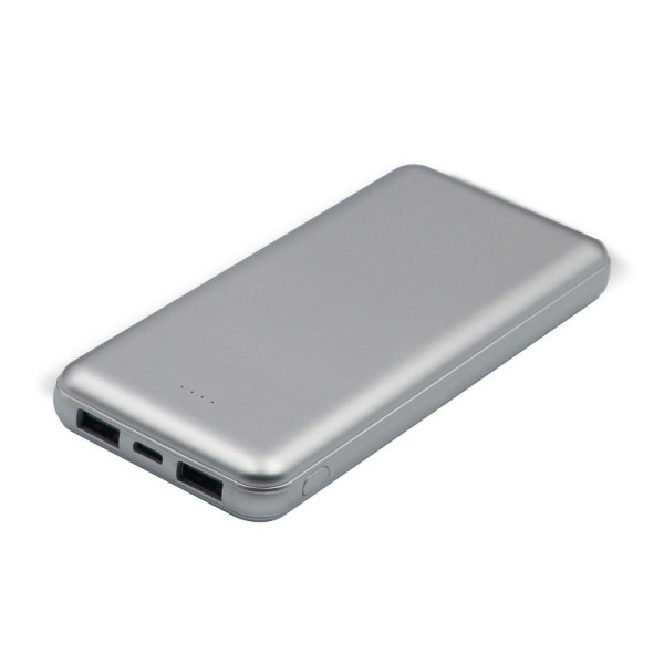 Powerbank batterie externe personnalisée 8000 mAh en métal