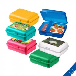 Lunch box plastique publicitaire