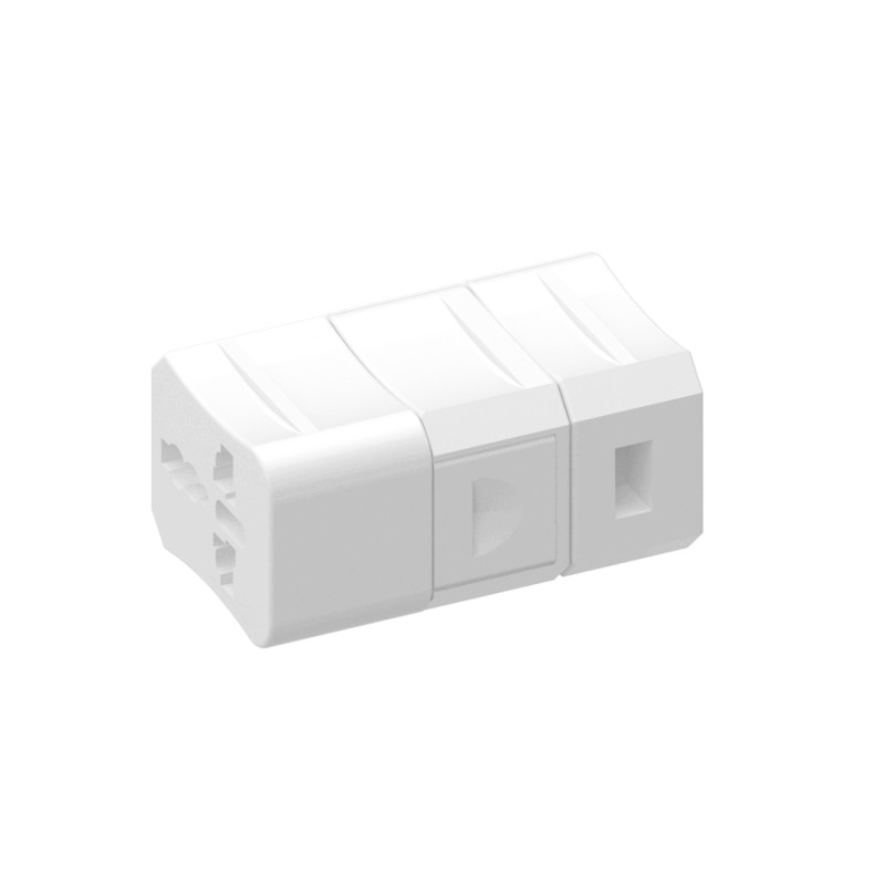 Adaptateur Prise Universelle De Voyage Allocacoc Powercube Blanc à