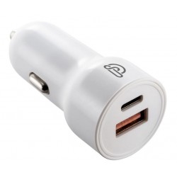 Chargeur USB allume-cigare personnalisé charge rapide et USB type-C