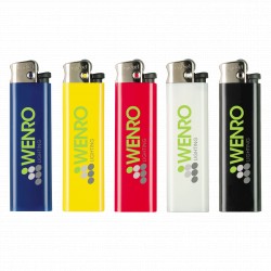 Briquet Bic J25 mini personnalisé pas cher Jaune BIC-2360_003