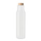 Bouteille isotherme Flacon personnalisée bouchon aspect bois