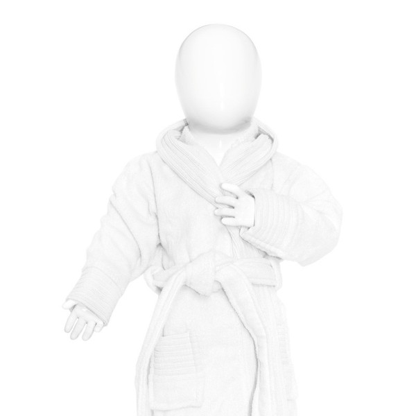 Peignoir à capuche bébé personnalise