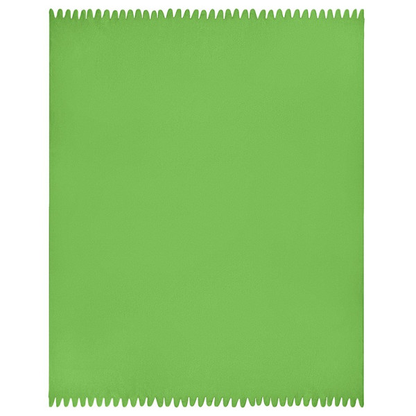 Plaid personnalisé léger 125x150cm avec franges