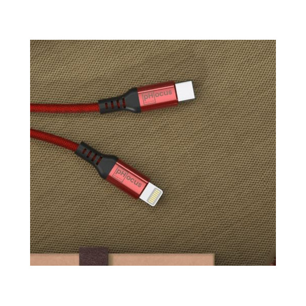 Câble de charge rapide personnalisé  coloré "ONE" type C ou Lightning