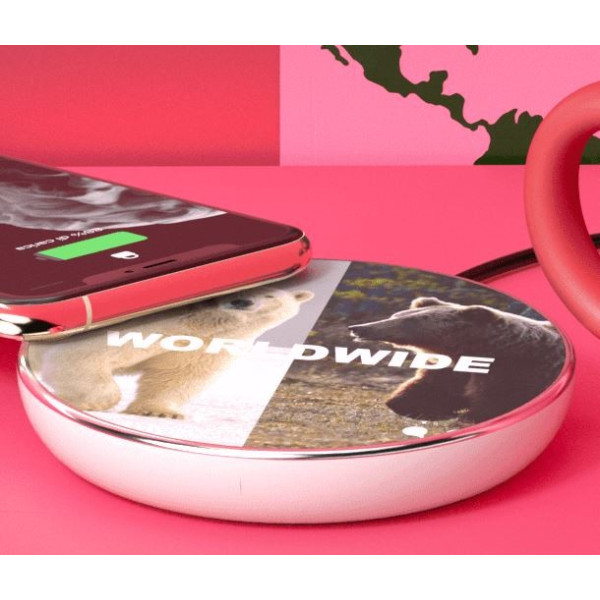 Powerbank chargeur sans fil induction "ZARUS" personnalisé