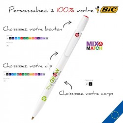 Stylo BIC personnalisé MC 92% recyclé