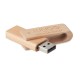 Clé USB personnalisée en bambou 16Go - Clé USB écologique en bois sur Cadeauweb