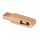 Clé USB personnalisée en bambou 16Go - Clé USB écologique en bois sur Cadeauweb