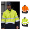 Softshell Haute Visibilité bicolore personnalisée