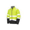 Softshell Haute Visibilité bicolore personnalisée