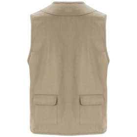 Gilet "REPORTER" multi-poches personnalisés