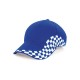 Casquette bicolore 6 panneaux personnalisée