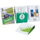 Kit de 4 tees de golf publicitaire et marque de balle format boite allumettes