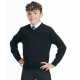 Sweat-shirt enfant personnalisé col V pour uniforme scolaire de primaire