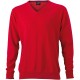 Pull personnalisé 100% coton avec col V