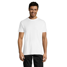 T-Shirt personnalisé blanc "FIRST" idéal grandes quantités