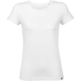 Tee-shirt personnalisé en coton léger "Jeanne et Martin" fabriqué en FRANCE - Blanc