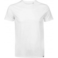 Tee-shirt personnalisé en coton léger "Jeanne et Martin" fabriqué en FRANCE - Blanc