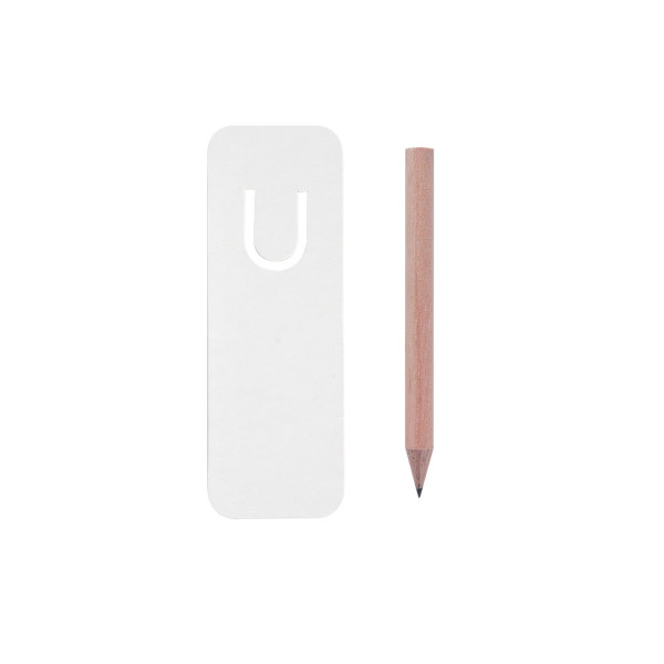 Mini kit marque-page et crayon personnalisé