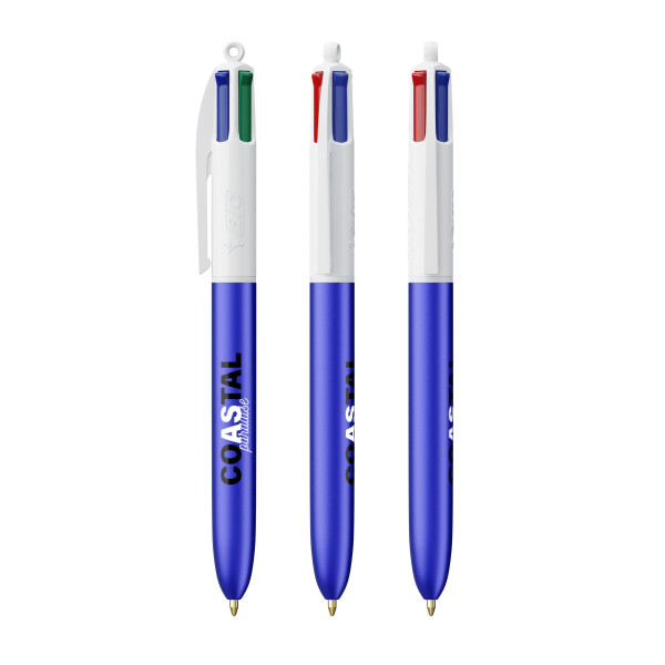 Stylo BIC 4 Couleurs Glacé personnalisé