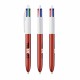 Stylo BIC 4 Couleurs Glacé personnalisé