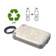 Batterie de secours écoresponsable en fibre de blé avec lampe et porte-clés mousqueton "WHEAT"