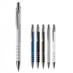 Stylo aluminium avec logo gravé "OLYMPE" 5 anneaux