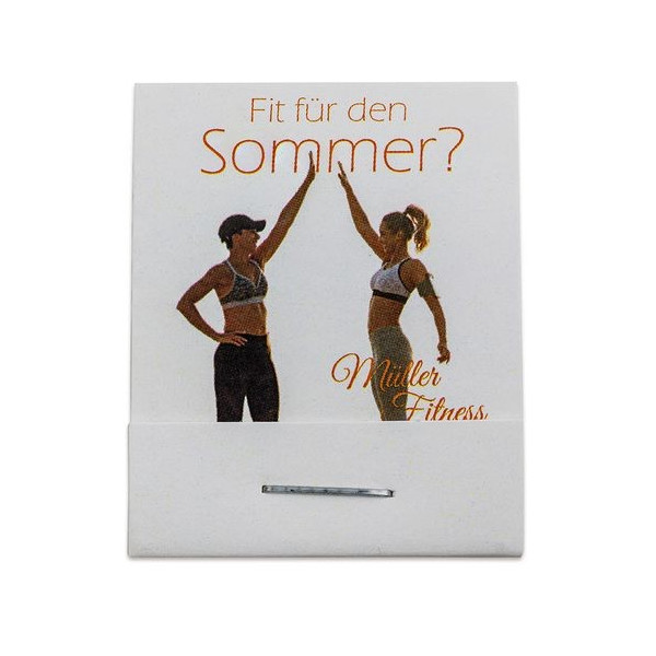 Etui personnalisé 5 allumettes batônnets de graines