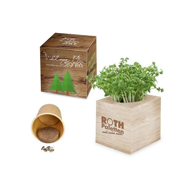 Kit de plantation en gobelet personnalisé