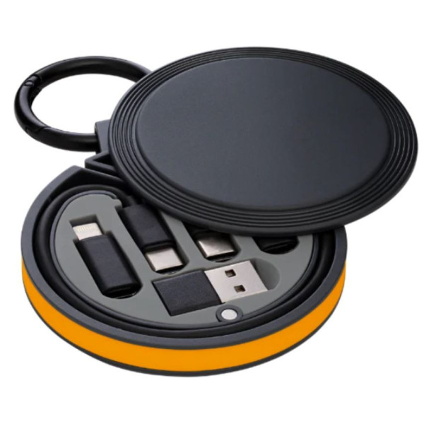 Câble de charge rapide 6 en 1 personnalisable "XTRA" avec couleurs configurables - reflects reeves myCONVERTICS