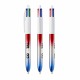 Stylo 4 couleurs BIC personnalisé - Modèle couleurs drapeau France bleu-blanc-rouge