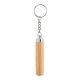 Lampe de poche porte-clés personnalisée en bambou "BAO"