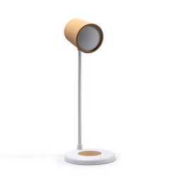 Lampe personnalisée avec chargeur sans fil et haut-parleur "DARIO"