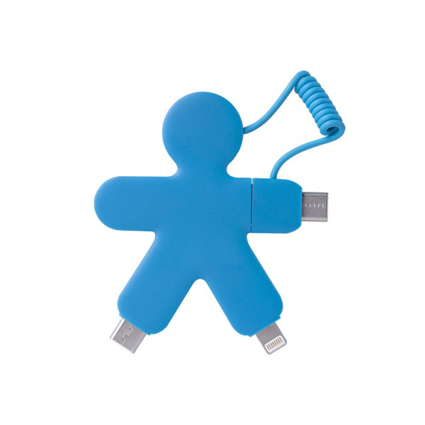 Câble USB publicitaire multi-connecteurs XOOPAR Buddy