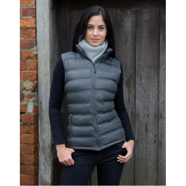 Doudoune sans manche personnalisée "ICE"