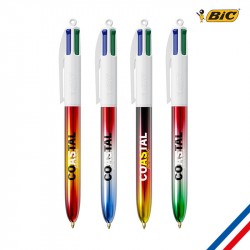 Stylo multifonctions Bic - 3 couleurs, Porte-Mine HB, Gomme