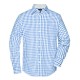 Chemise "Vichy" à carreaaux personnalisée pour Homme et Femme