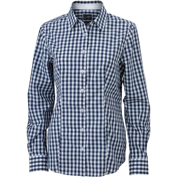 Chemise "Vichy" à carreaaux personnalisée pour Homme et Femme