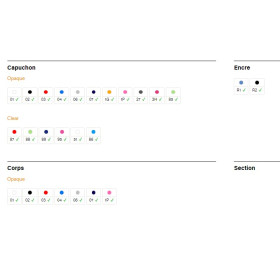 Stylo BIC SUPER CLIP ADVANCE avec embout métalique chromé argenté